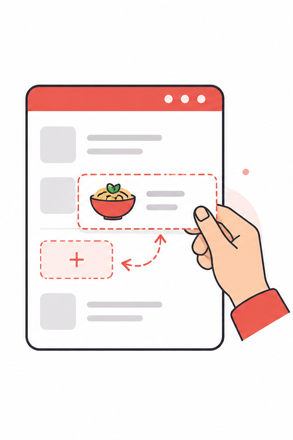 Add your menu items